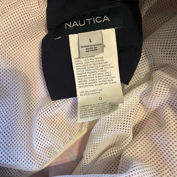 NAUTICA BATHING SUIT YOU WILL LOVE. CUTE & COMFORTABLE WITH MESH LINING.  SIZE L - Picture 5 of 13